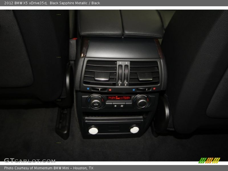 Black Sapphire Metallic / Black 2012 BMW X5 xDrive35d