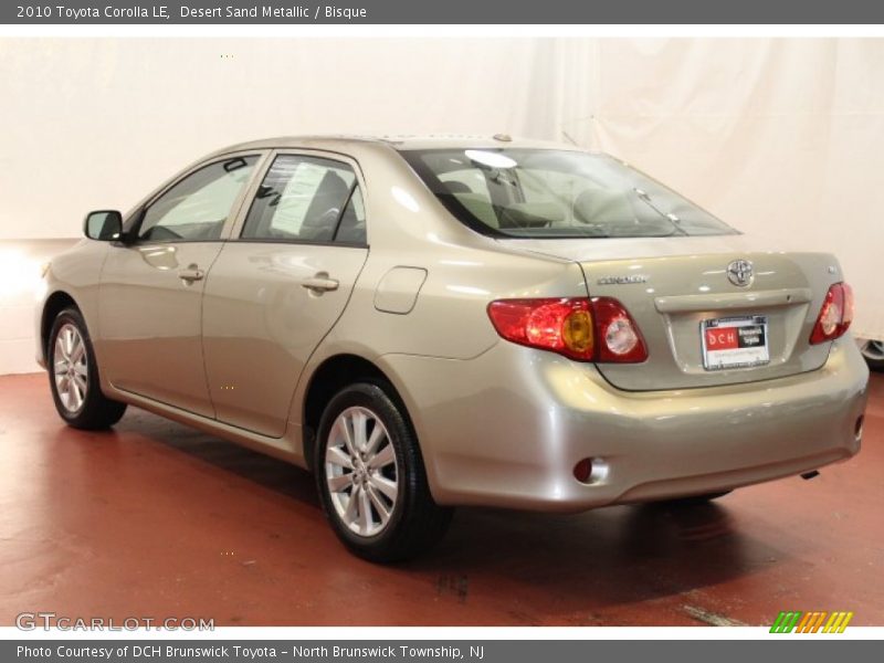 Desert Sand Metallic / Bisque 2010 Toyota Corolla LE