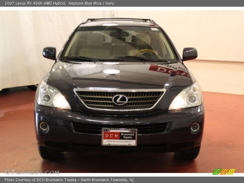 Neptune Blue Mica / Ivory 2007 Lexus RX 400h AWD Hybrid