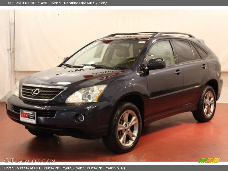 Neptune Blue Mica / Ivory 2007 Lexus RX 400h AWD Hybrid