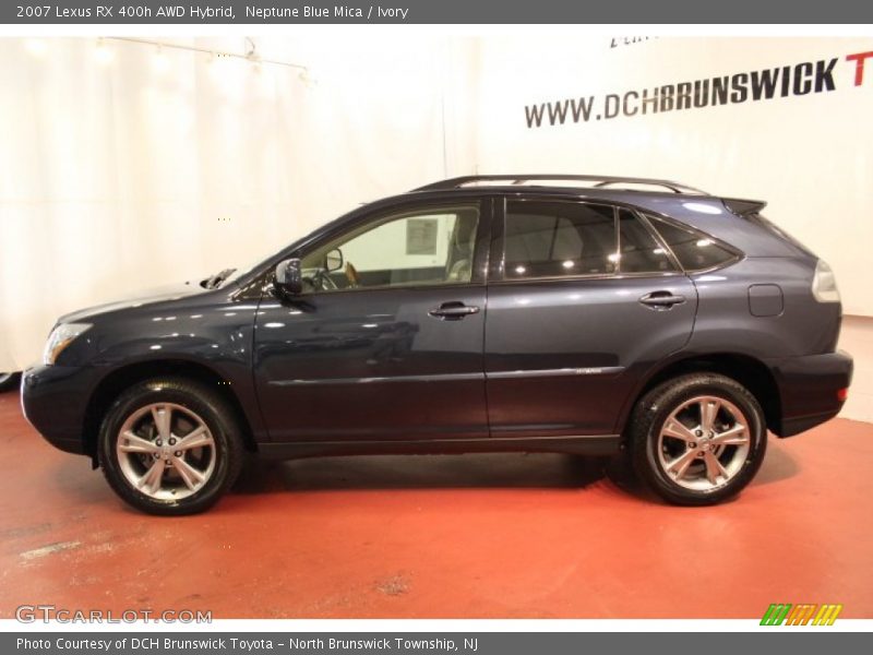 Neptune Blue Mica / Ivory 2007 Lexus RX 400h AWD Hybrid