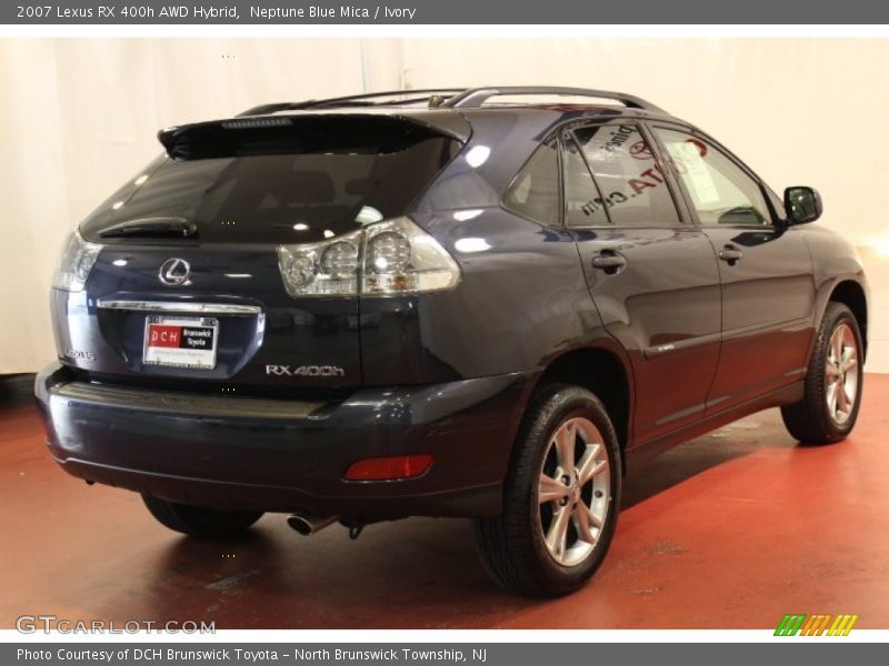 Neptune Blue Mica / Ivory 2007 Lexus RX 400h AWD Hybrid