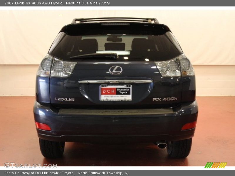 Neptune Blue Mica / Ivory 2007 Lexus RX 400h AWD Hybrid