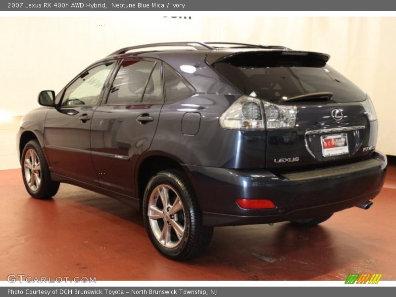 Neptune Blue Mica / Ivory 2007 Lexus RX 400h AWD Hybrid