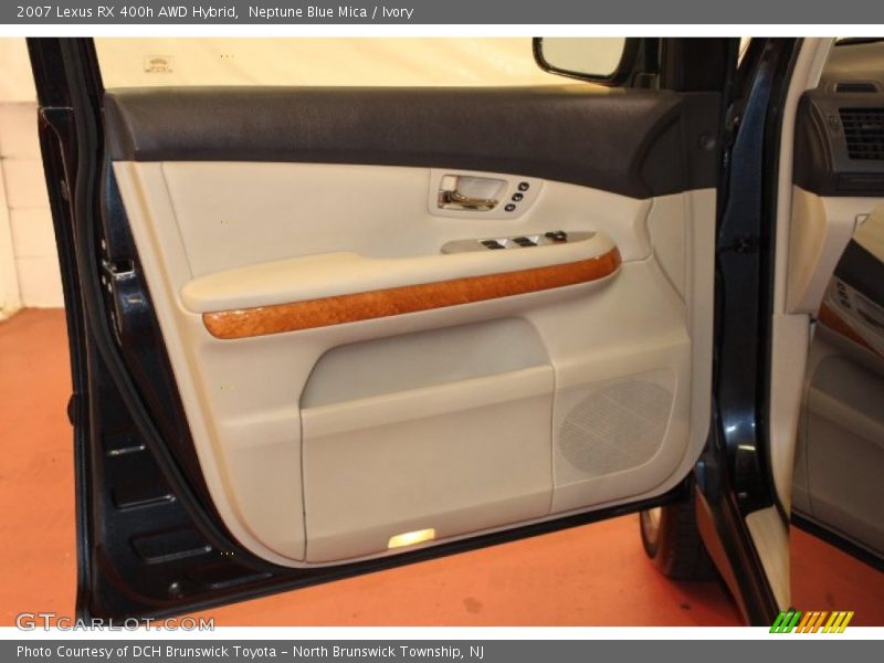 Neptune Blue Mica / Ivory 2007 Lexus RX 400h AWD Hybrid