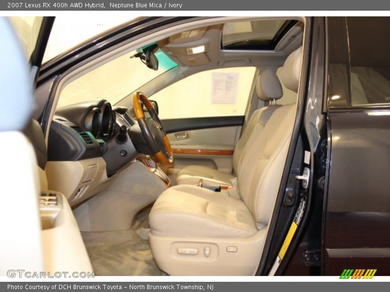 Neptune Blue Mica / Ivory 2007 Lexus RX 400h AWD Hybrid