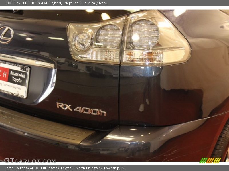 Neptune Blue Mica / Ivory 2007 Lexus RX 400h AWD Hybrid