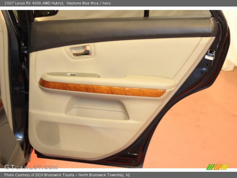 Neptune Blue Mica / Ivory 2007 Lexus RX 400h AWD Hybrid