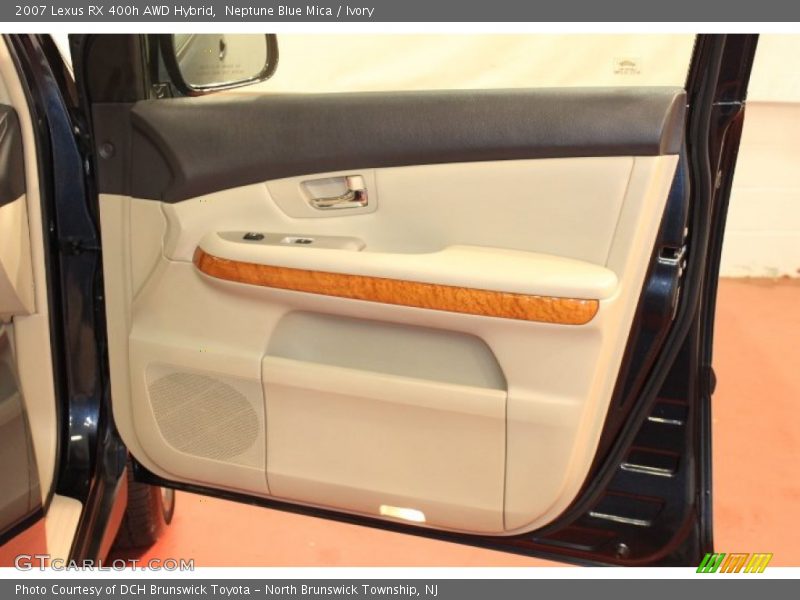 Neptune Blue Mica / Ivory 2007 Lexus RX 400h AWD Hybrid