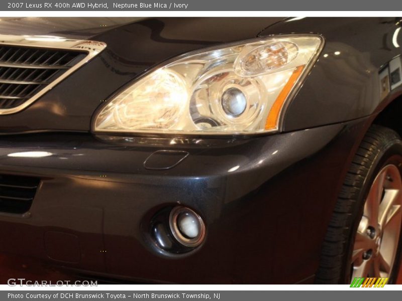 Neptune Blue Mica / Ivory 2007 Lexus RX 400h AWD Hybrid
