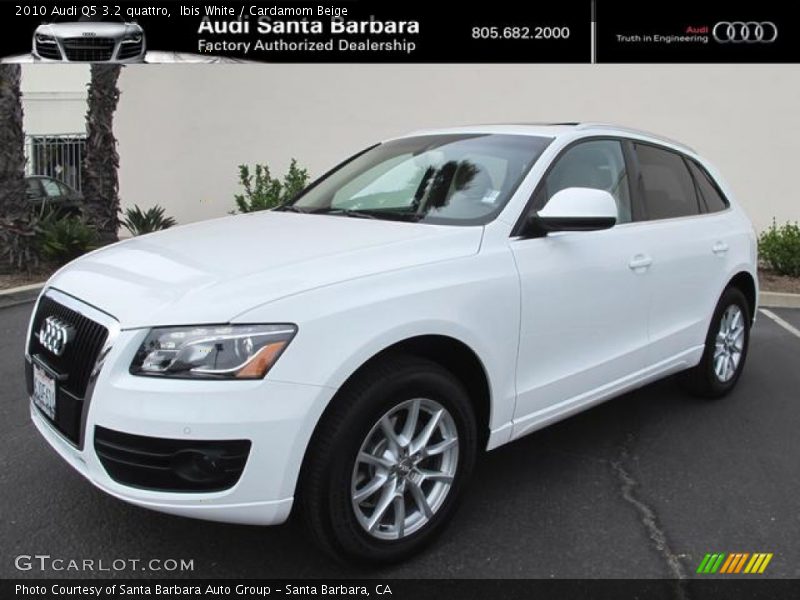 Ibis White / Cardamom Beige 2010 Audi Q5 3.2 quattro