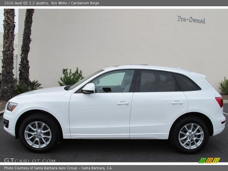 Ibis White / Cardamom Beige 2010 Audi Q5 3.2 quattro