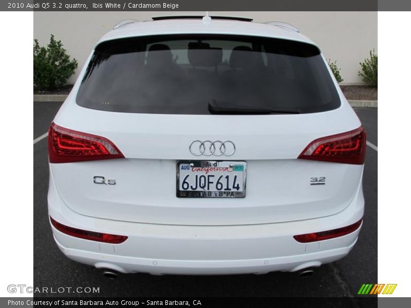Ibis White / Cardamom Beige 2010 Audi Q5 3.2 quattro