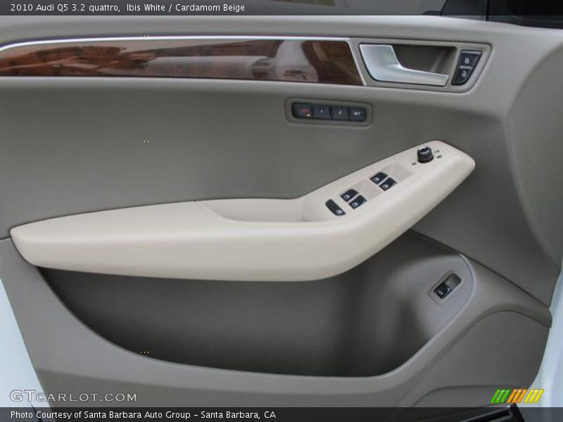 Ibis White / Cardamom Beige 2010 Audi Q5 3.2 quattro