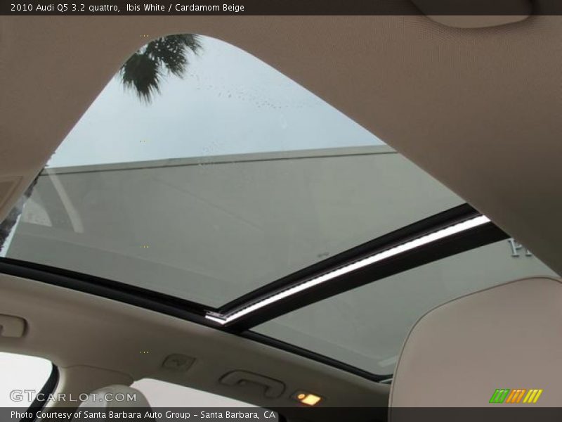 Ibis White / Cardamom Beige 2010 Audi Q5 3.2 quattro
