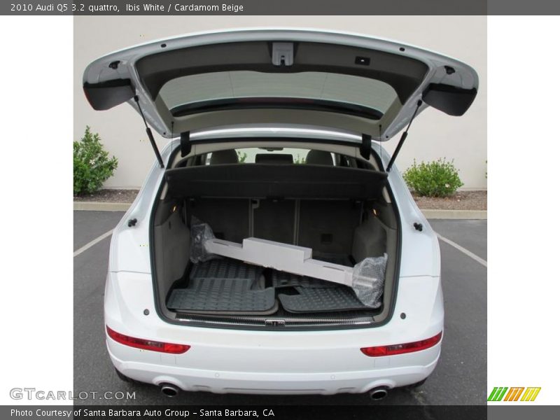 Ibis White / Cardamom Beige 2010 Audi Q5 3.2 quattro