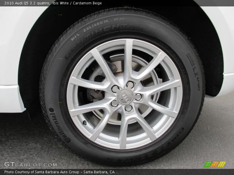 Ibis White / Cardamom Beige 2010 Audi Q5 3.2 quattro