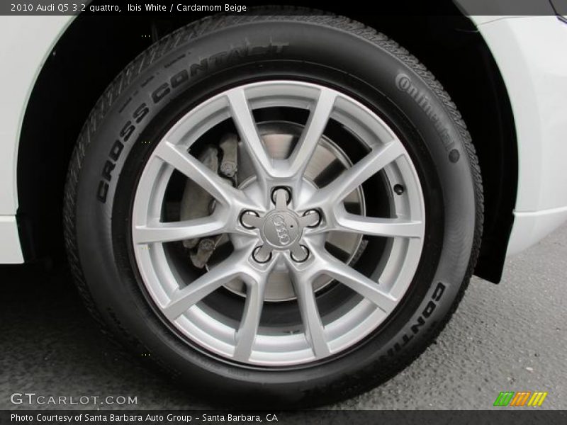 Ibis White / Cardamom Beige 2010 Audi Q5 3.2 quattro