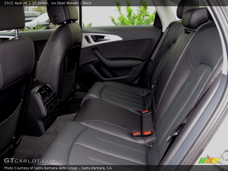 Ice Silver Metallic / Black 2012 Audi A6 2.0T Sedan