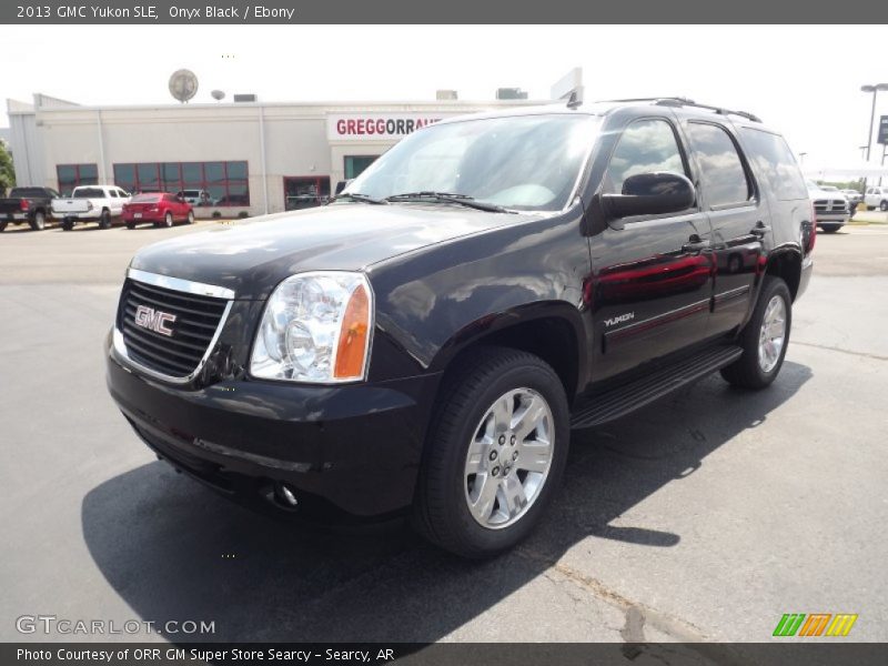 Onyx Black / Ebony 2013 GMC Yukon SLE