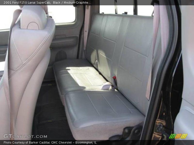 Black / Medium Graphite 2001 Ford F150 Lariat SuperCab