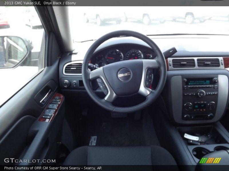 Onyx Black / Ebony 2013 GMC Yukon SLE