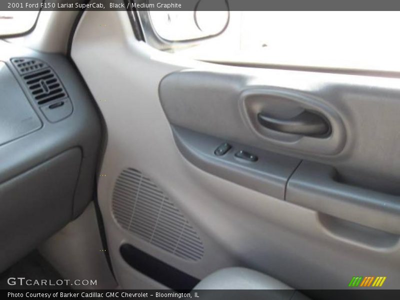 Black / Medium Graphite 2001 Ford F150 Lariat SuperCab
