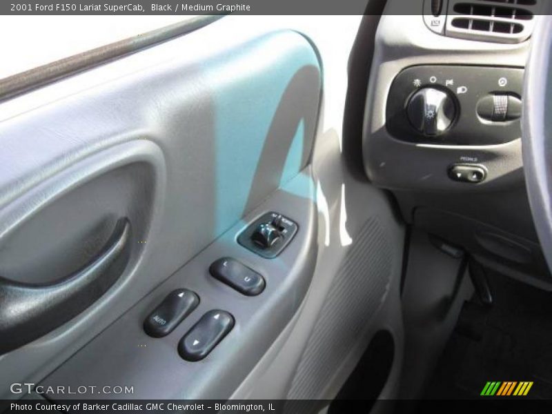 Black / Medium Graphite 2001 Ford F150 Lariat SuperCab