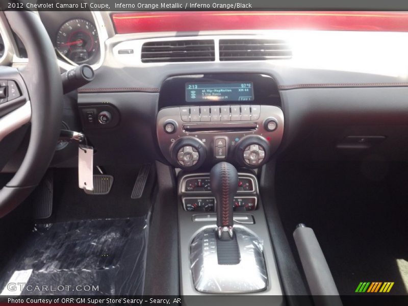 Inferno Orange Metallic / Inferno Orange/Black 2012 Chevrolet Camaro LT Coupe
