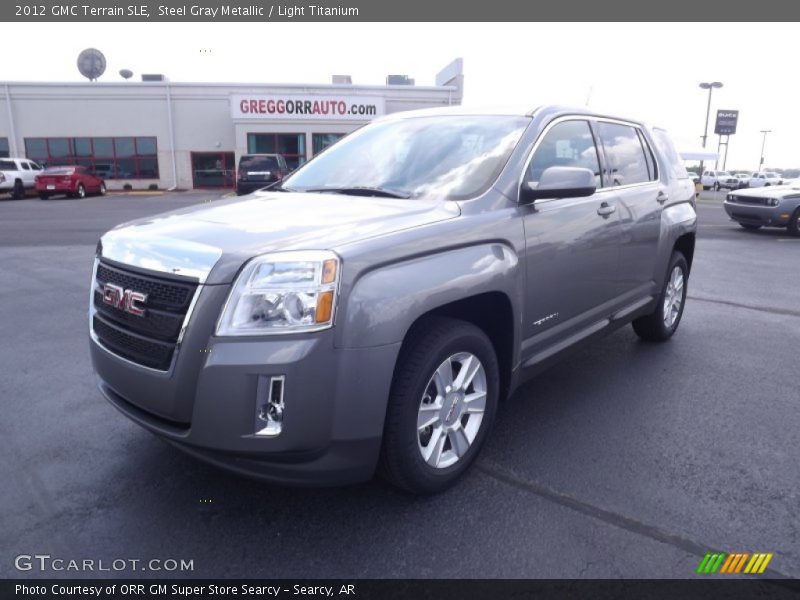 Steel Gray Metallic / Light Titanium 2012 GMC Terrain SLE