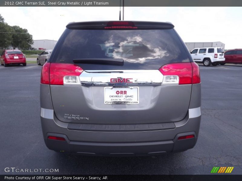 Steel Gray Metallic / Light Titanium 2012 GMC Terrain SLE