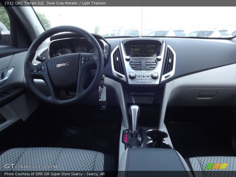 Steel Gray Metallic / Light Titanium 2012 GMC Terrain SLE