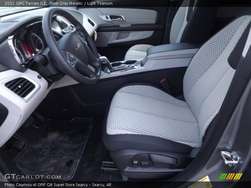 Steel Gray Metallic / Light Titanium 2012 GMC Terrain SLE