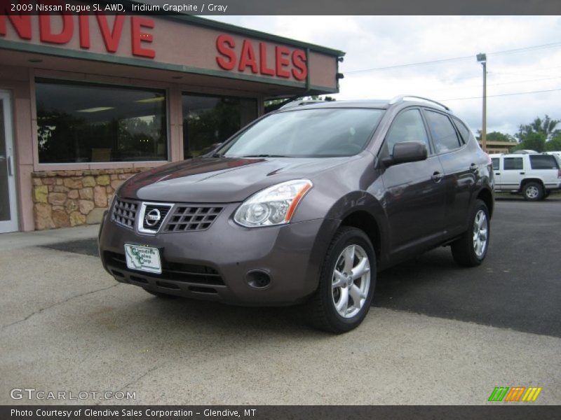 Iridium Graphite / Gray 2009 Nissan Rogue SL AWD