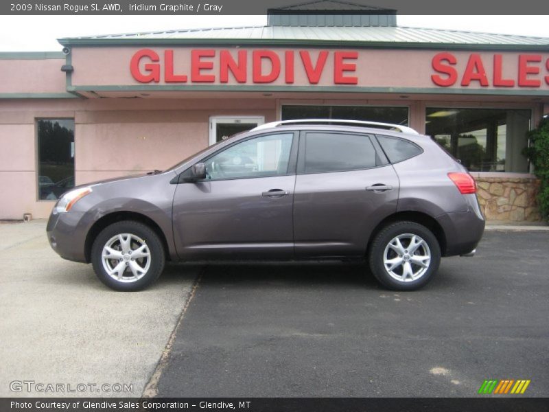 Iridium Graphite / Gray 2009 Nissan Rogue SL AWD