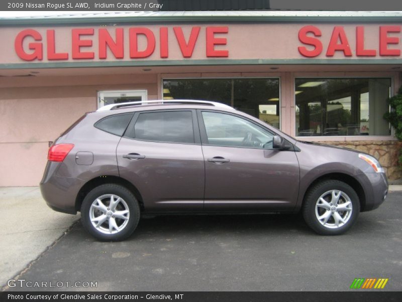 Iridium Graphite / Gray 2009 Nissan Rogue SL AWD