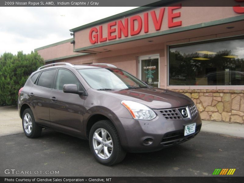 Iridium Graphite / Gray 2009 Nissan Rogue SL AWD