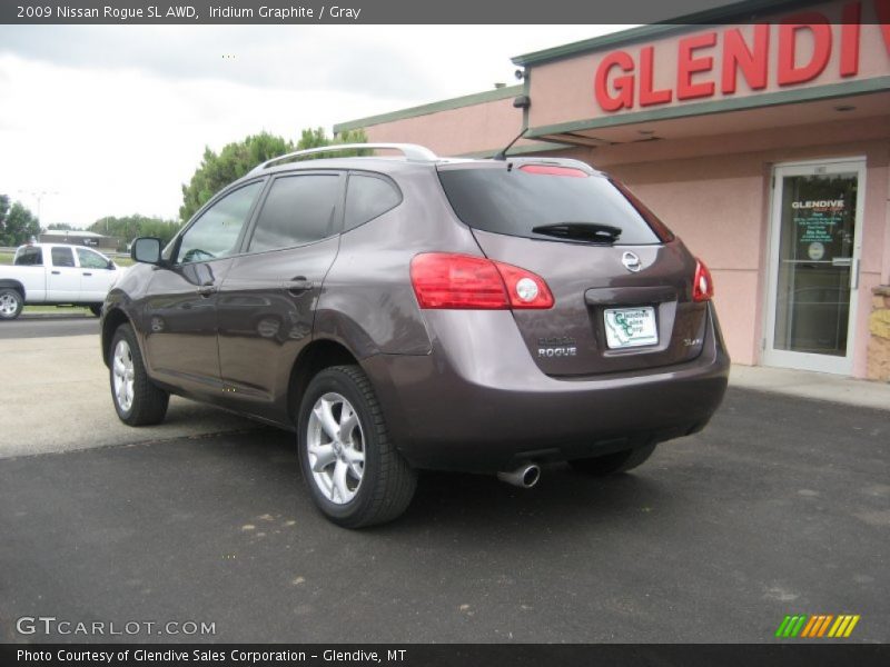 Iridium Graphite / Gray 2009 Nissan Rogue SL AWD