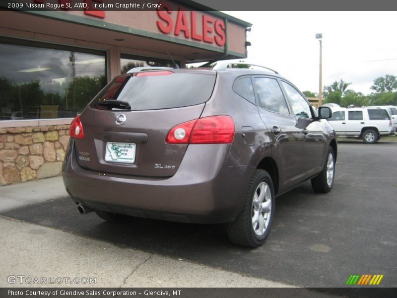 Iridium Graphite / Gray 2009 Nissan Rogue SL AWD