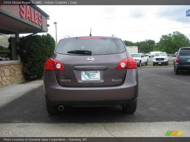 Iridium Graphite / Gray 2009 Nissan Rogue SL AWD