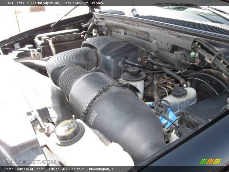 Black / Medium Graphite 2001 Ford F150 Lariat SuperCab