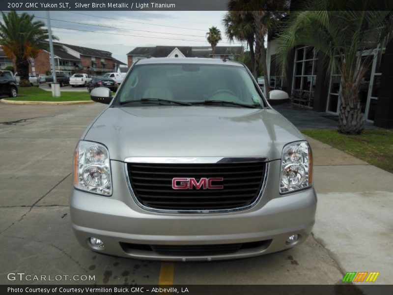 Silver Birch Metallic / Light Titanium 2007 GMC Yukon SLT