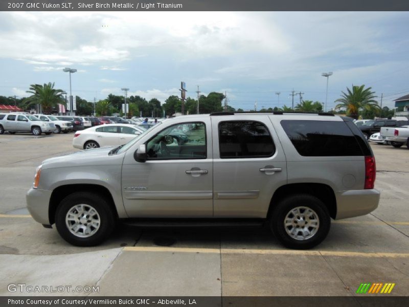 Silver Birch Metallic / Light Titanium 2007 GMC Yukon SLT