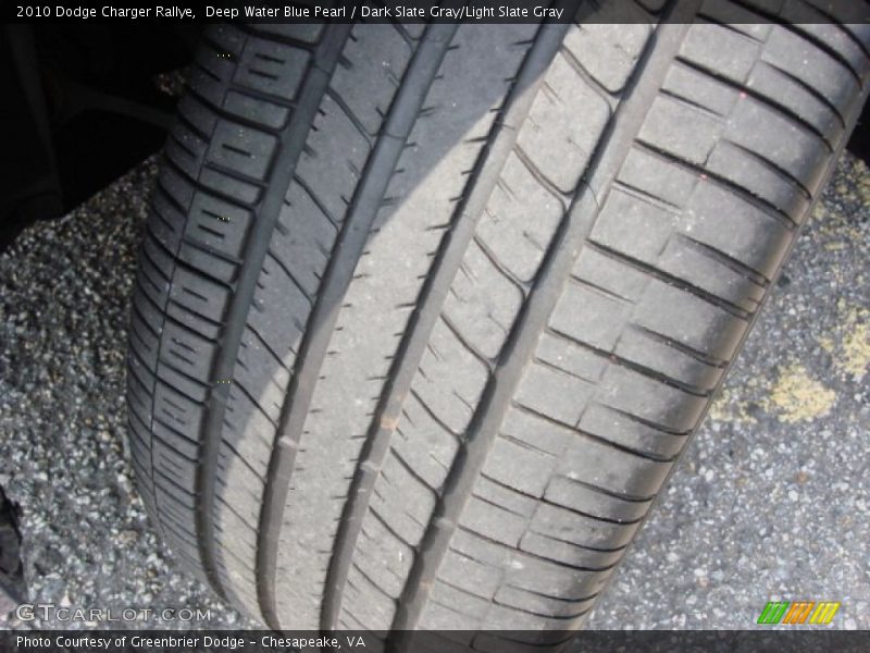 Deep Water Blue Pearl / Dark Slate Gray/Light Slate Gray 2010 Dodge Charger Rallye