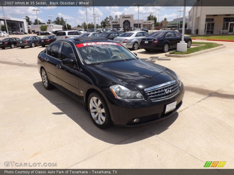 Black Obsidian / Wheat 2007 Infiniti M 35 Sedan