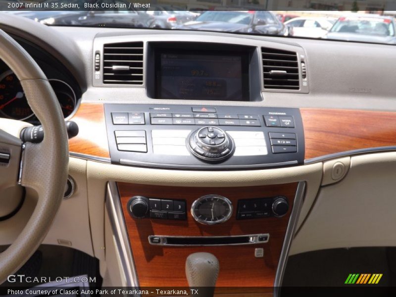 Black Obsidian / Wheat 2007 Infiniti M 35 Sedan