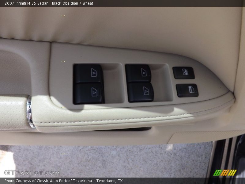 Black Obsidian / Wheat 2007 Infiniti M 35 Sedan