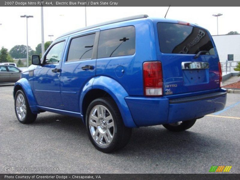  2007 Nitro R/T 4x4 Electric Blue Pearl