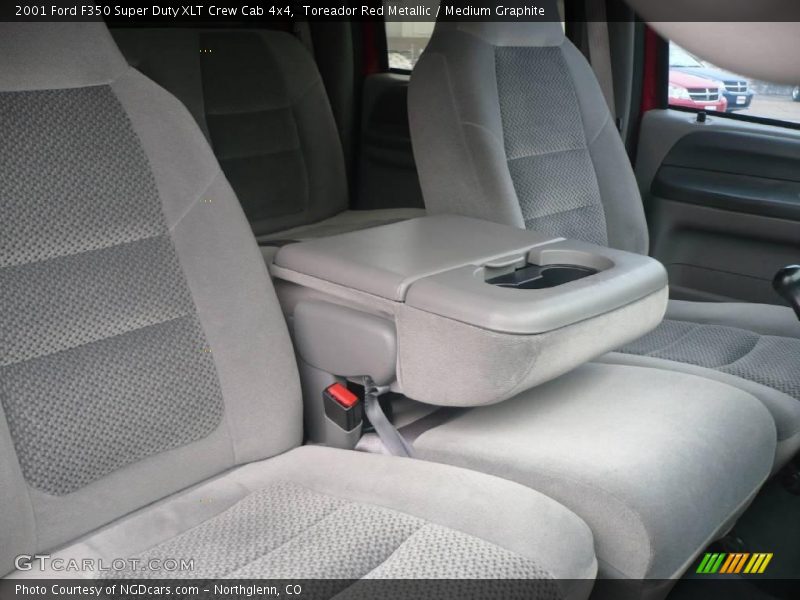 Toreador Red Metallic / Medium Graphite 2001 Ford F350 Super Duty XLT Crew Cab 4x4