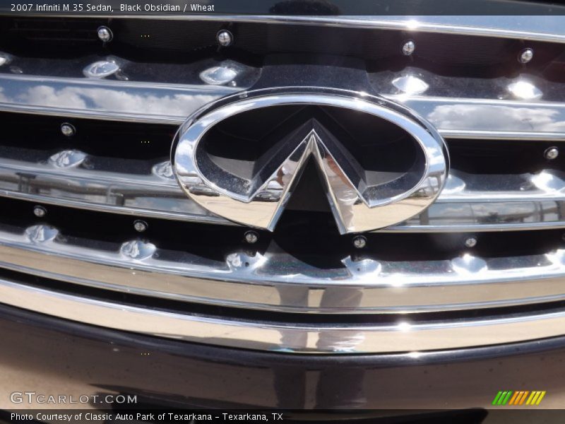 Black Obsidian / Wheat 2007 Infiniti M 35 Sedan